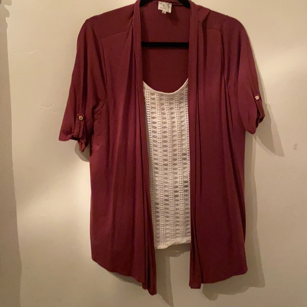 Cardigan/ Shirt